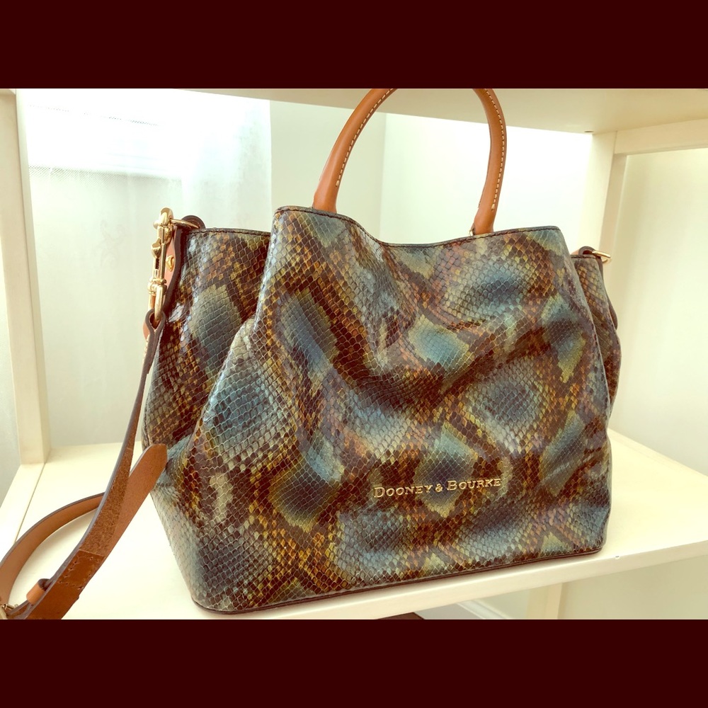 Dooney & Bourke City Python bag